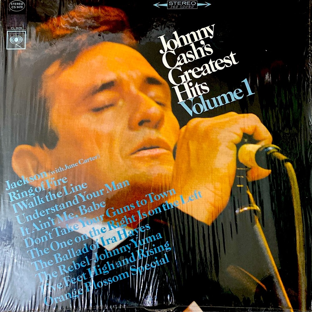 “Johnny Cash's Greatest Hits Volume 1“ vinyl record - 1967 Columbia Records